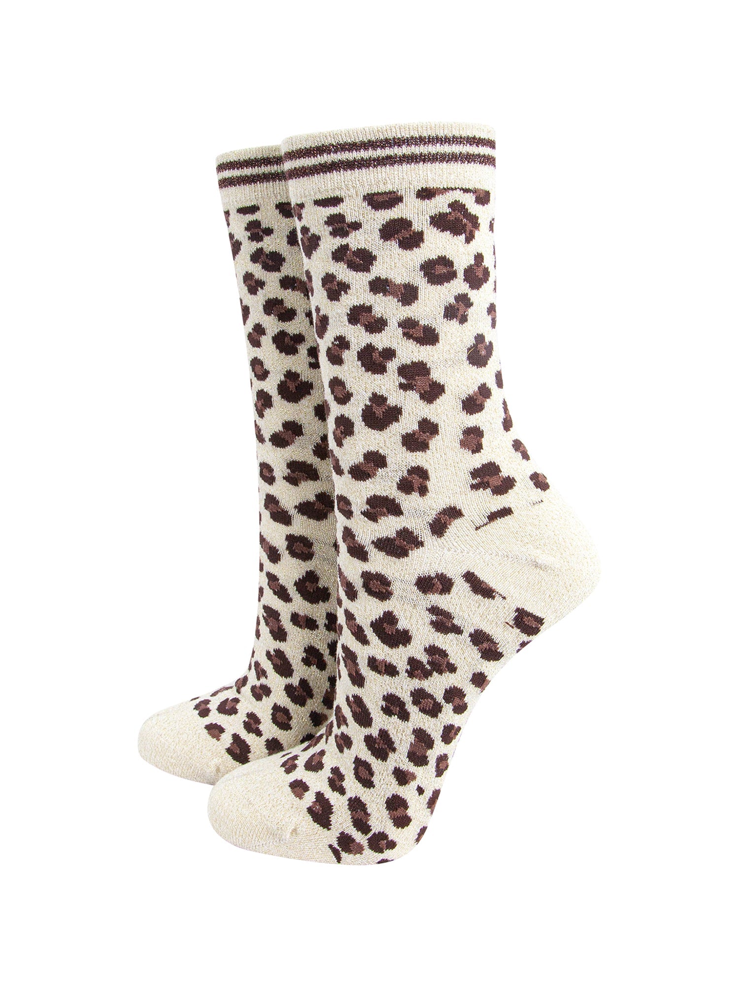 Leopard-Print-Combed-Cotton-Glitter-Socks-in-Cream-Mannequin