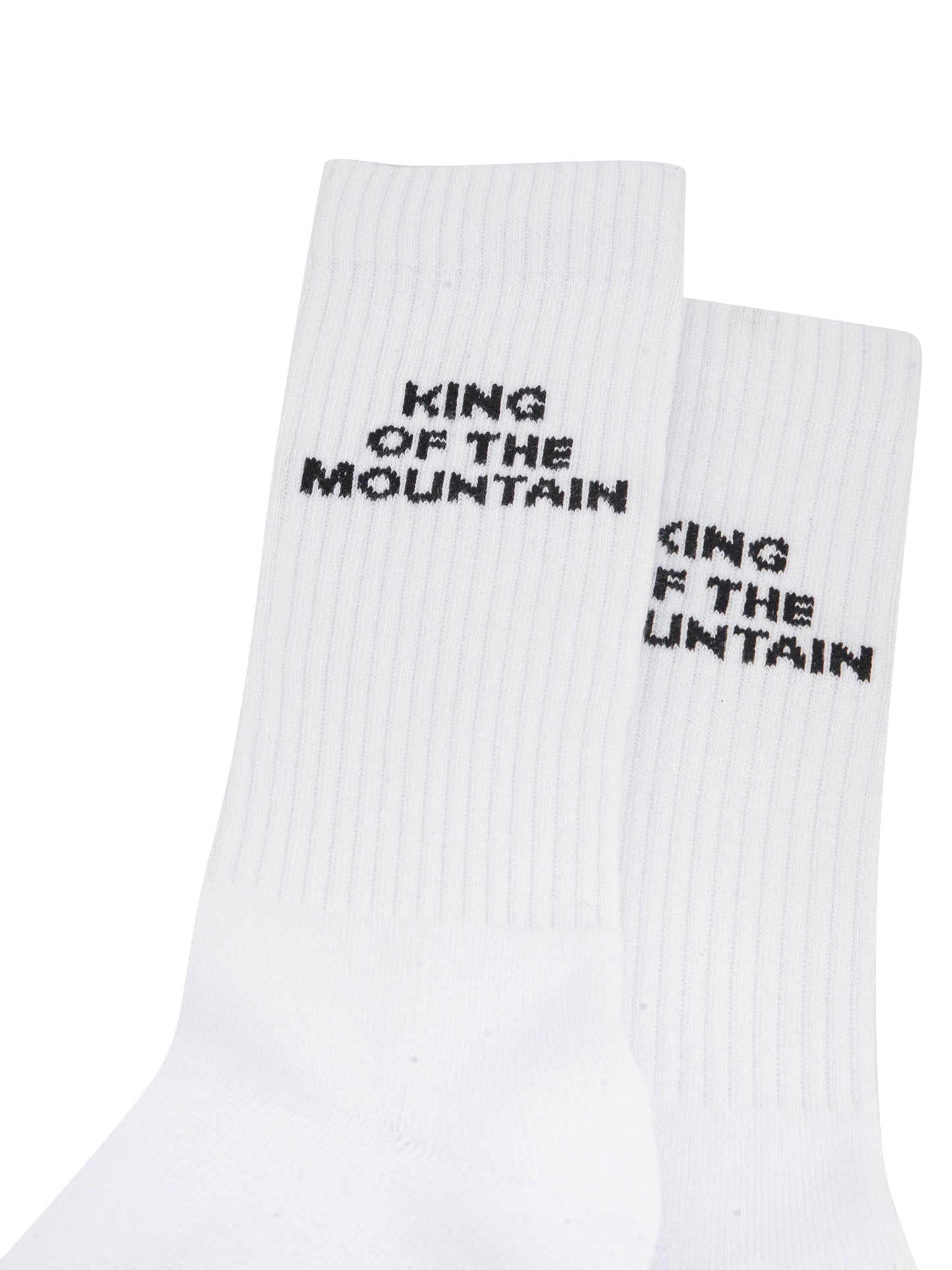 King-Of-The-Mountain-Organic-Cotton-Sports-Socks-in-White-Close-Up
