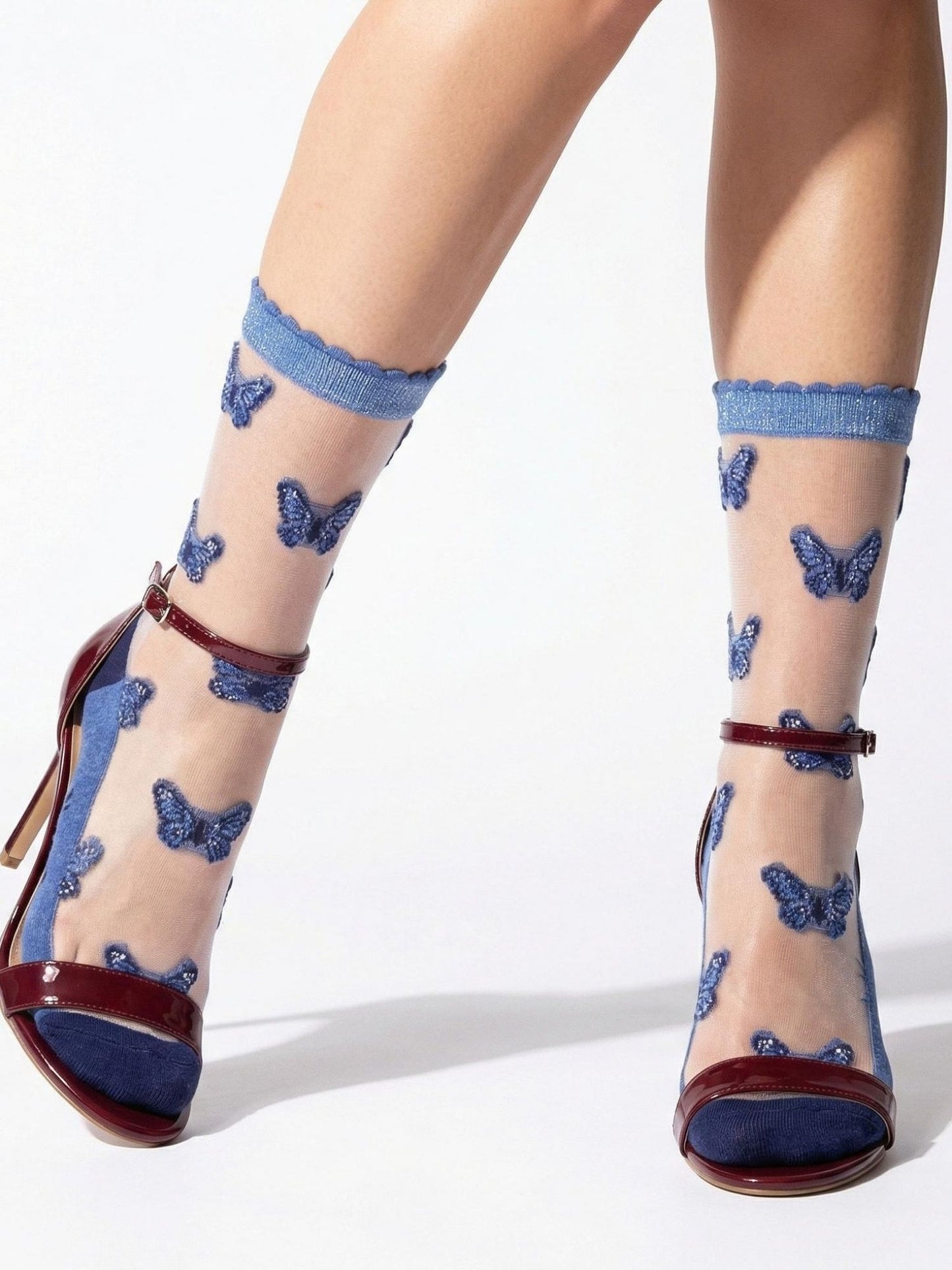 Butterflies-Combed-Cotton-Sheer-Pop-Socks-in-Blue