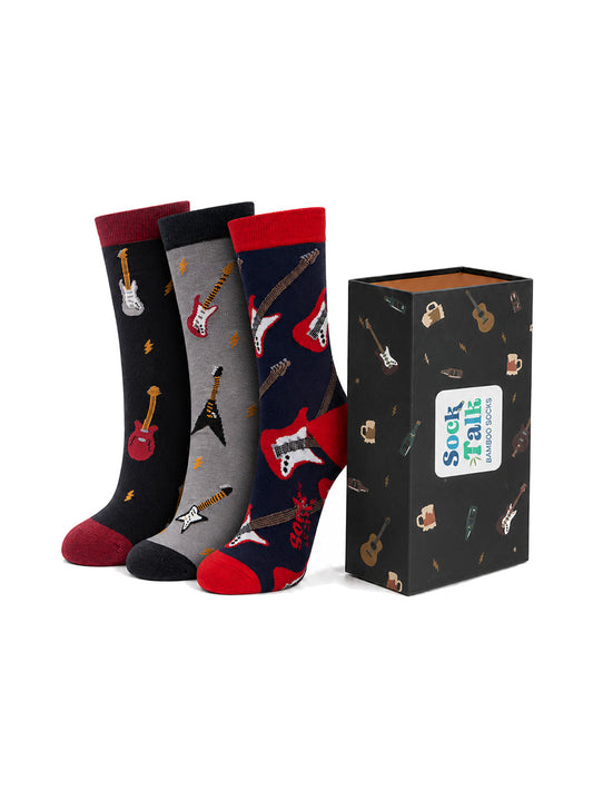 mens-socks-gift-box-black-rock-band