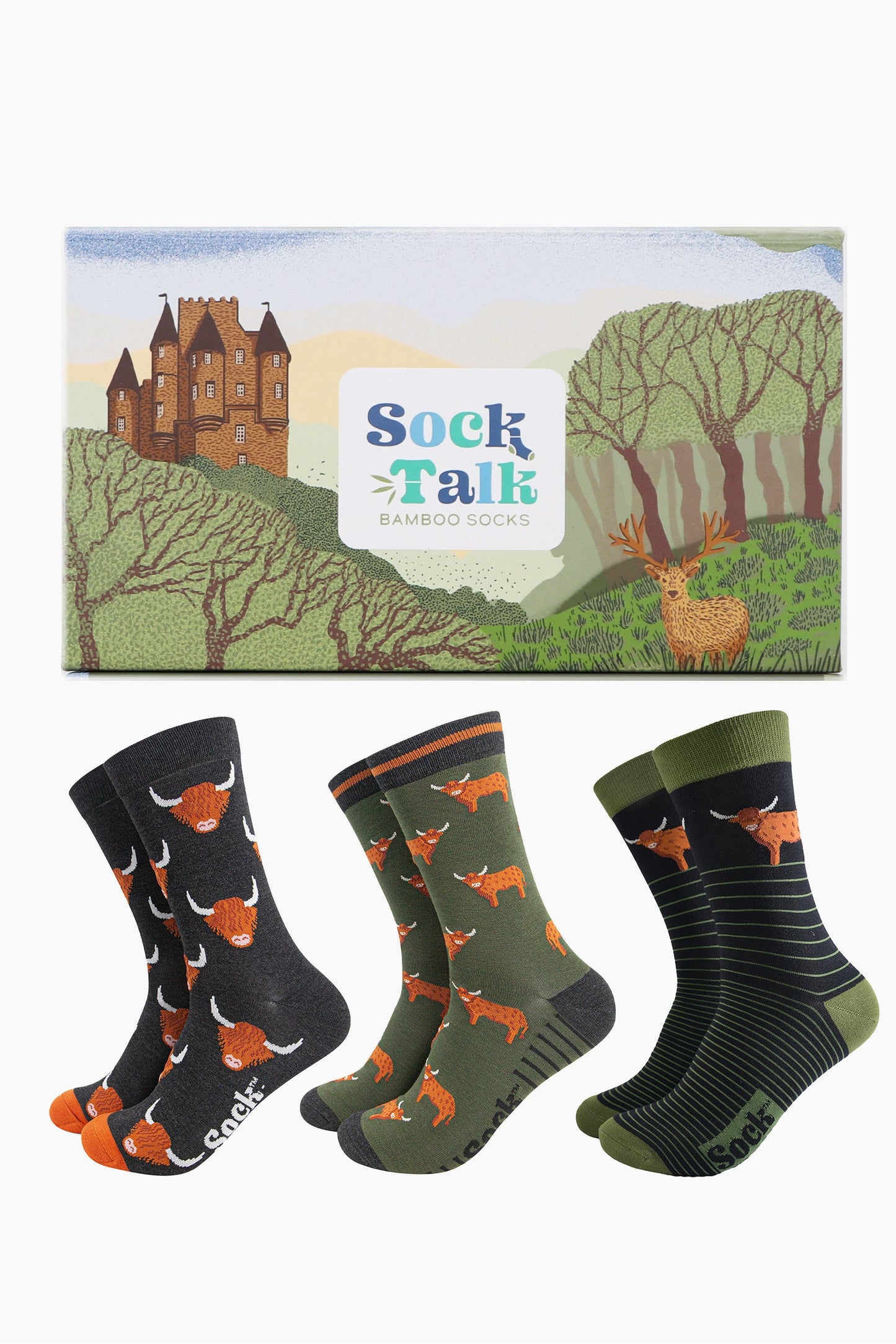 mens-bamboo-socks-gift-box-highland-cows-three-pairs-dress-socks