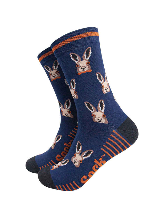 mens-bamboo-socks-navy-blue-black-dapper-hare-jackrabbit