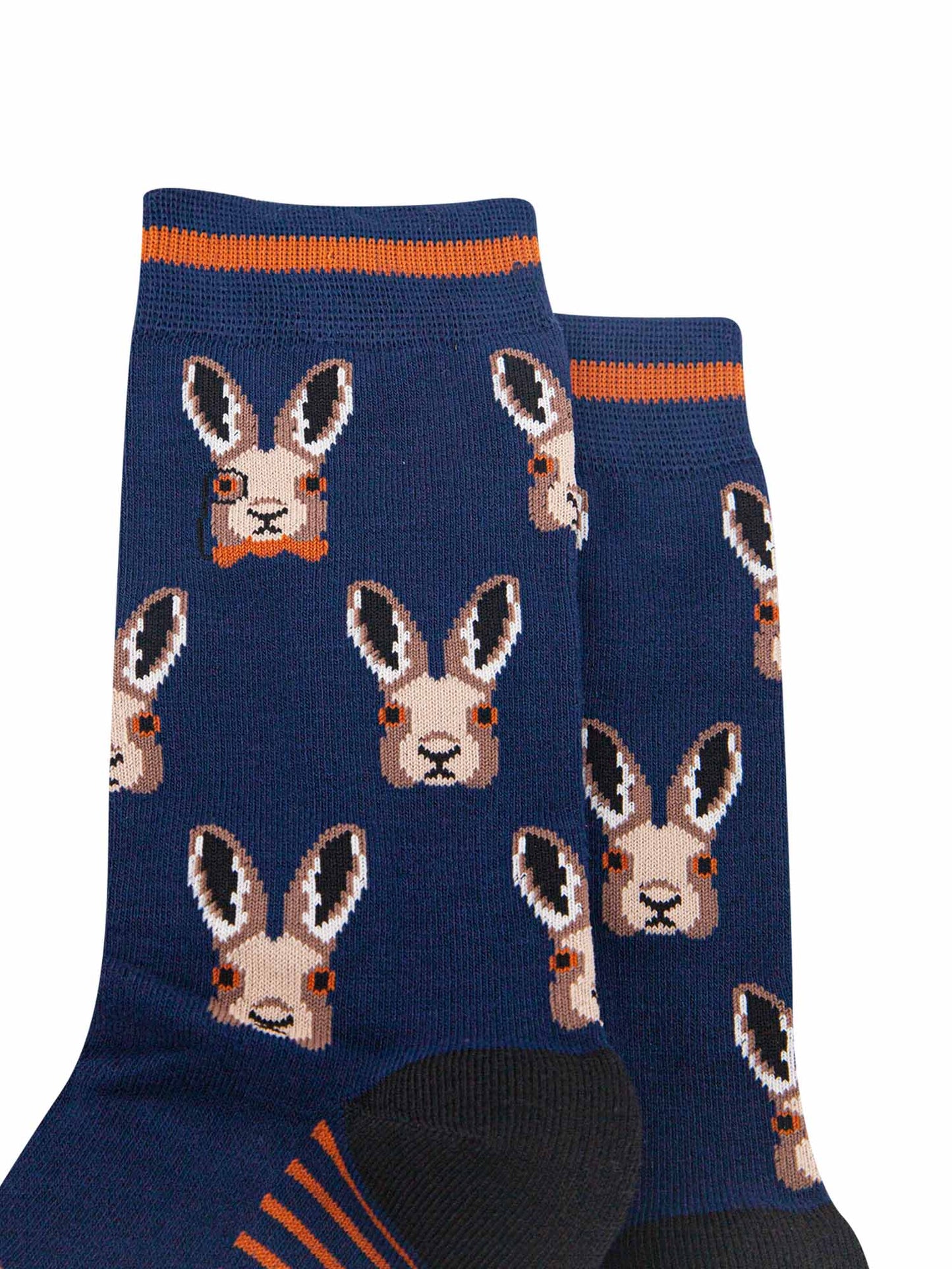 mens-bamboo-socks-navy-blue-black-dapper-hare-close-up