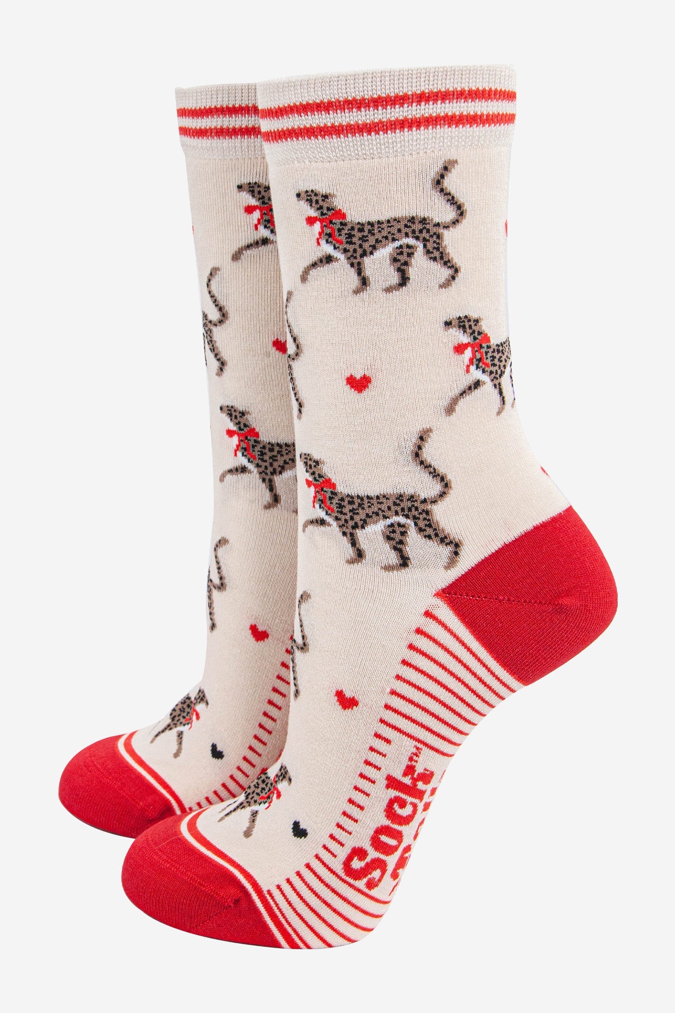 Women's Socks Gift Box- Cheetahs, Animal Print