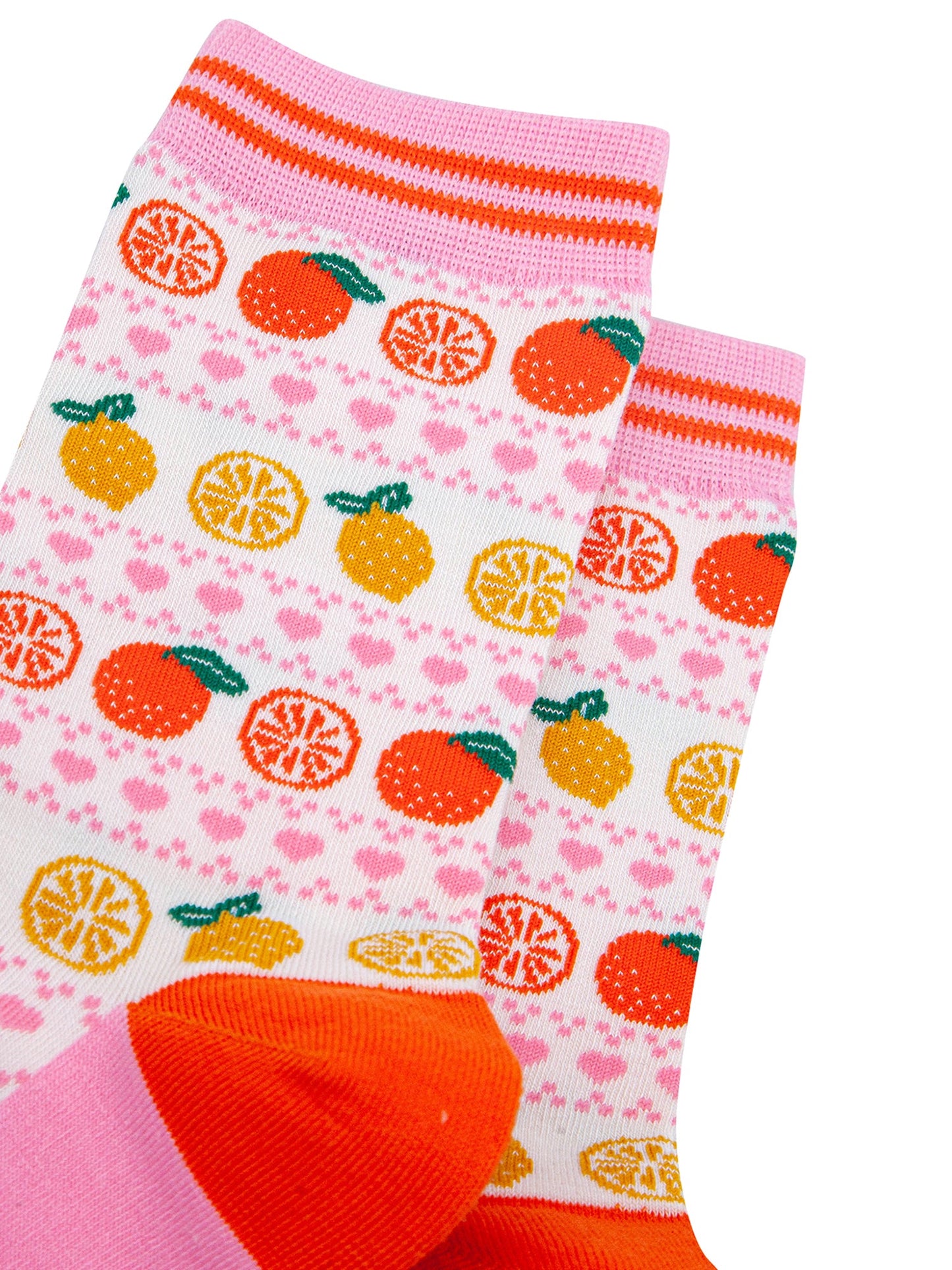 Oranges-&-Lemons-Bamboo-Socks-in-White-Closeup
