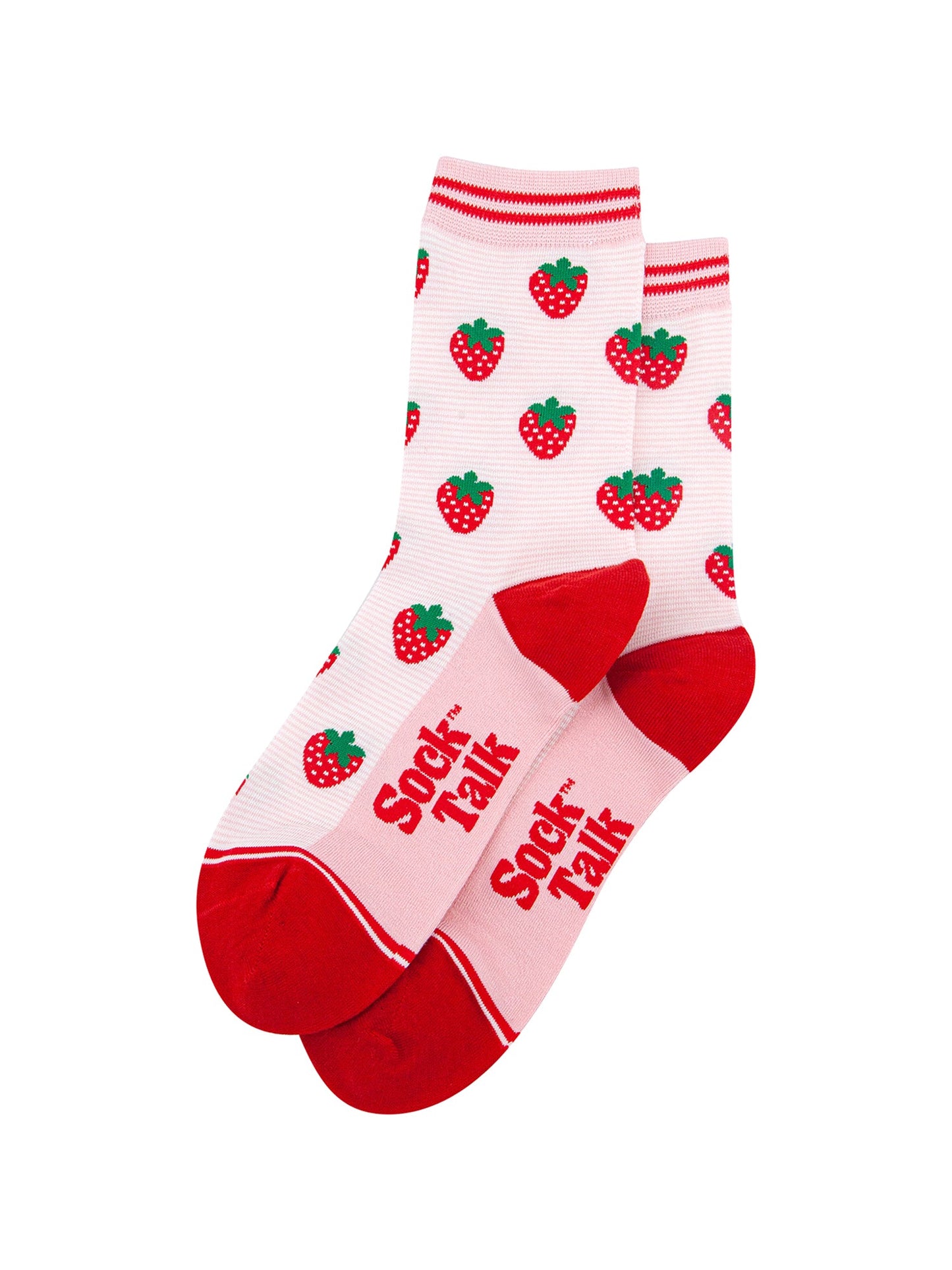 Strawberries-Bamboo-Socks-in-Light-Pink-Lying-Flat