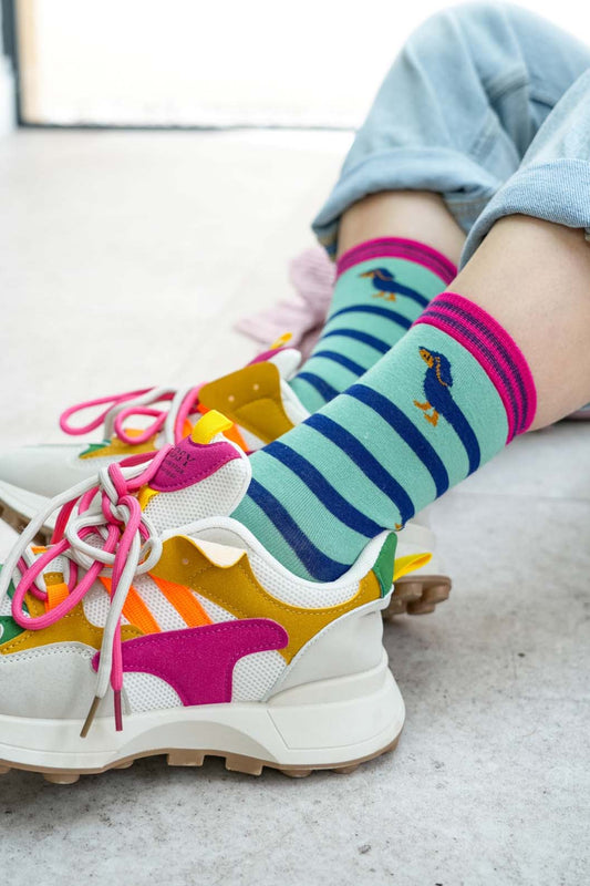 winding-sausage-dog-print-bamboo-socks-blue-and-pink