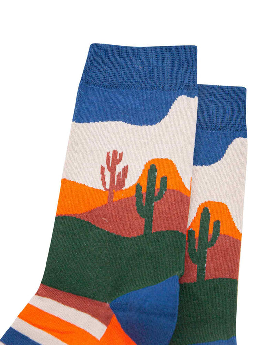 close up of the wild west desert cactus design