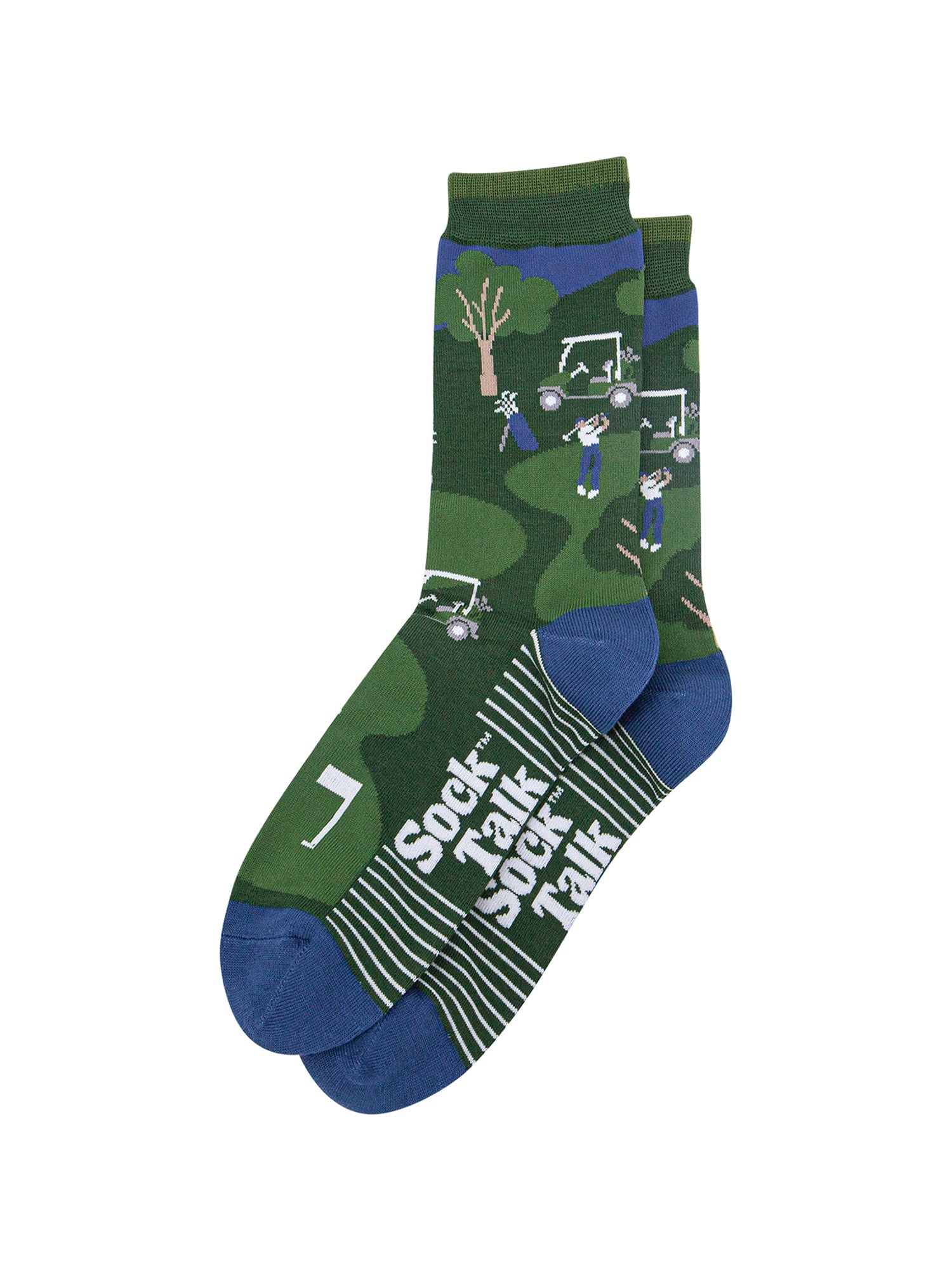 Pool-Table-Bamboo-Socks-in-Green-Lying-Flat