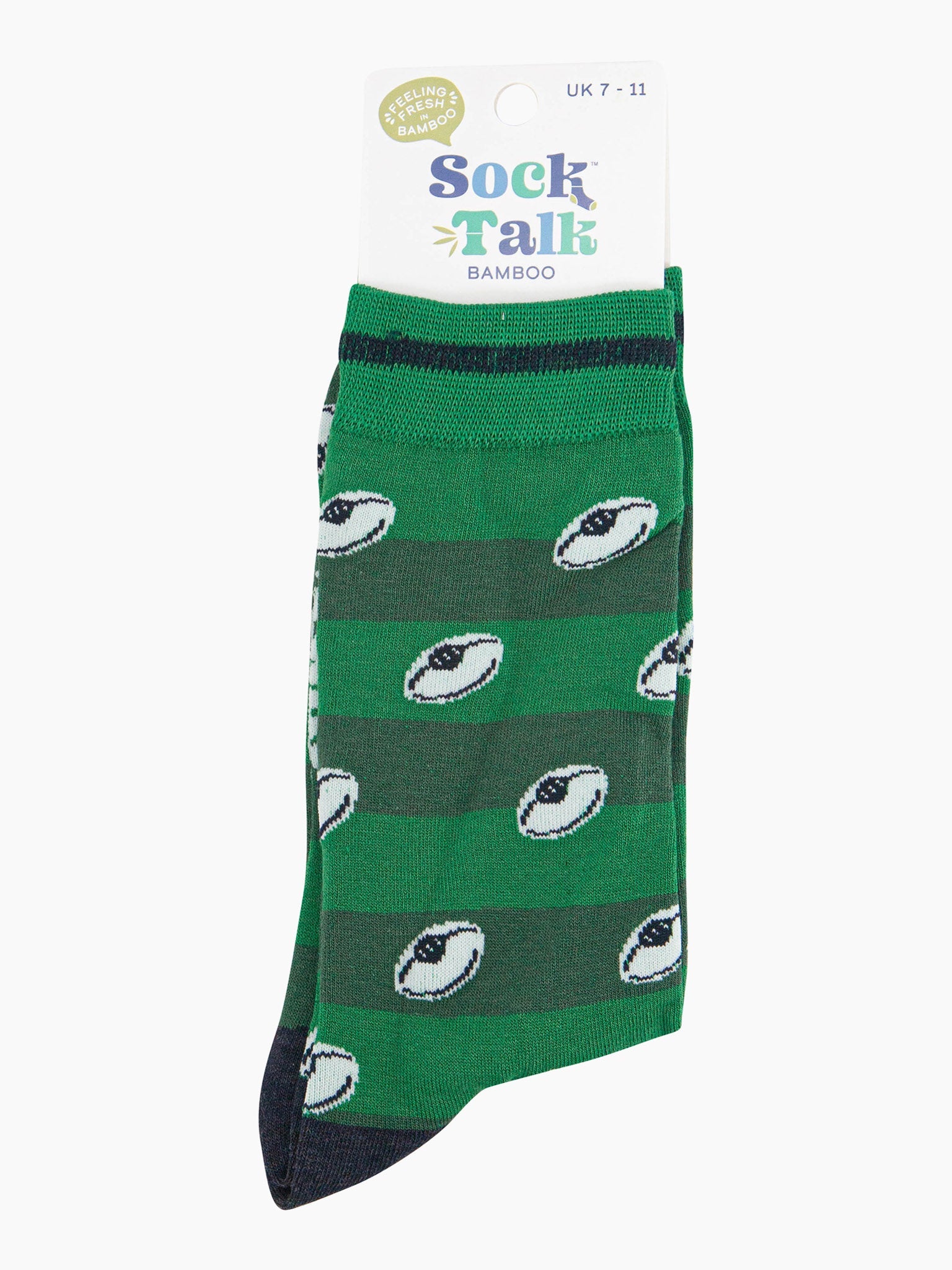 mens-bamboo-socks-green-rugby-ball-stripe-in-sock-talk-packaging-uk-size-7-11