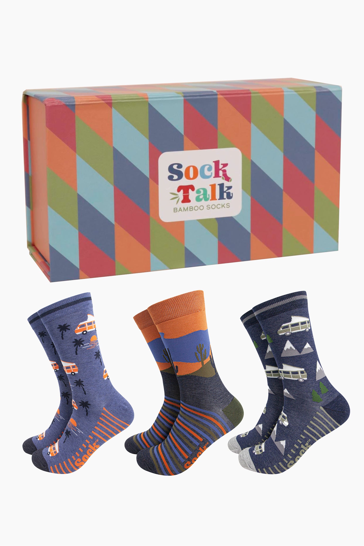 Talking Socks Sock Talk Bamboo Socks Colourful Novelty Socks for Men and Women – Sock ...
