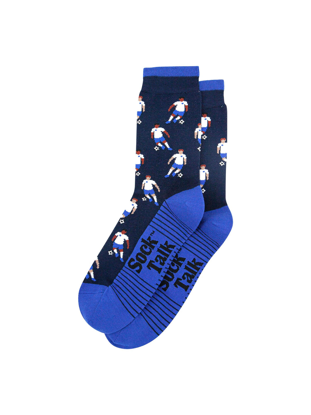 Football-Players-Bamboo-Crew-Socks-Christmas-Cracker-Gift-Box-in-Navy-Blue