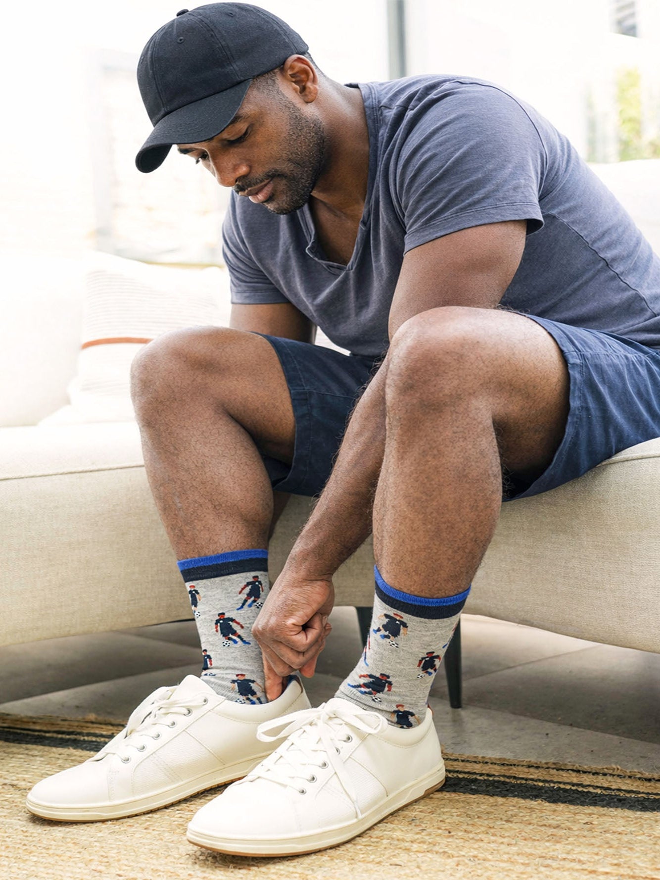 Football-Players-Bamboo-Socks-in-Light-Grey