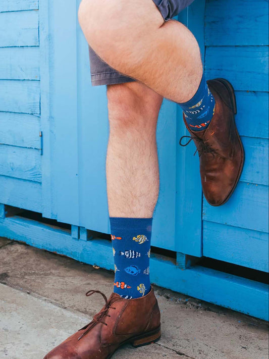 tropical-fish-bamboo-socks-in-blue