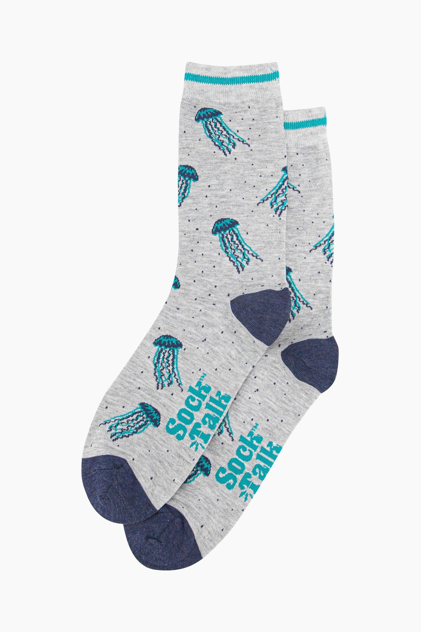 mens-bamboo-socks-grey-jellyfish-laying-flat-floating-blue-jelly-fish