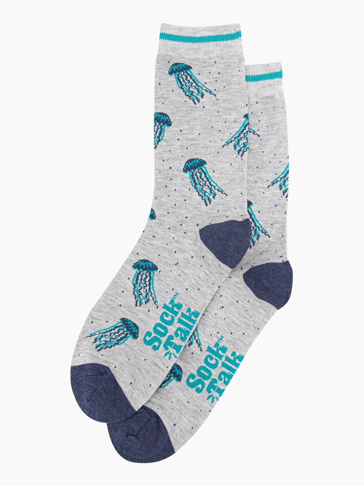 mens-bamboo-socks-grey-jellyfish-laying-flat-floating-blue-jelly-fish