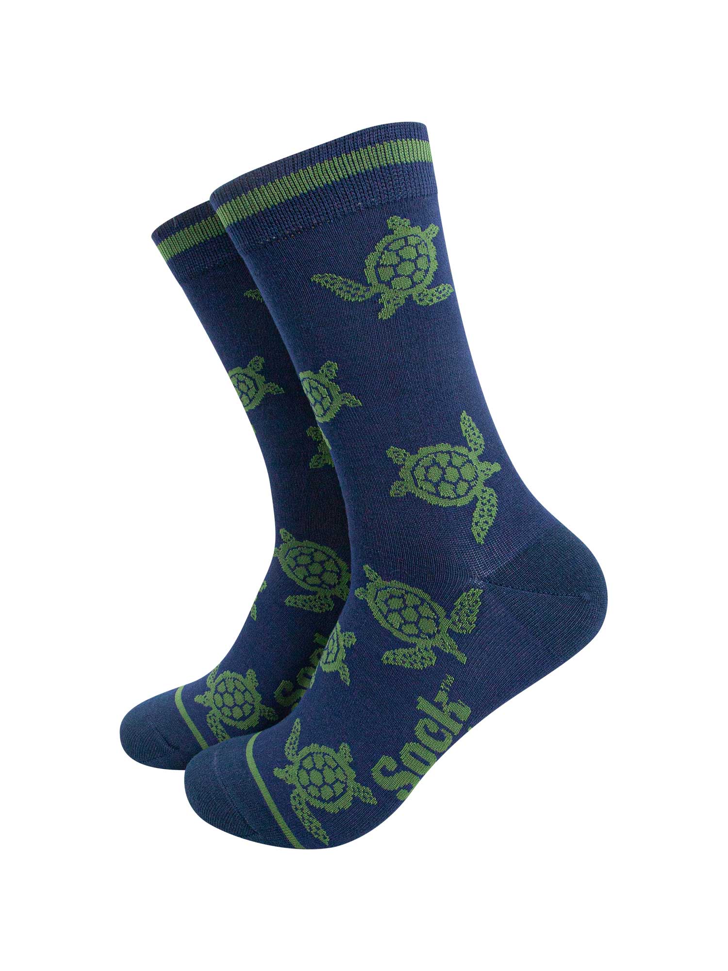 mens-bamboo-socks-navy-blue-turtle-sealife