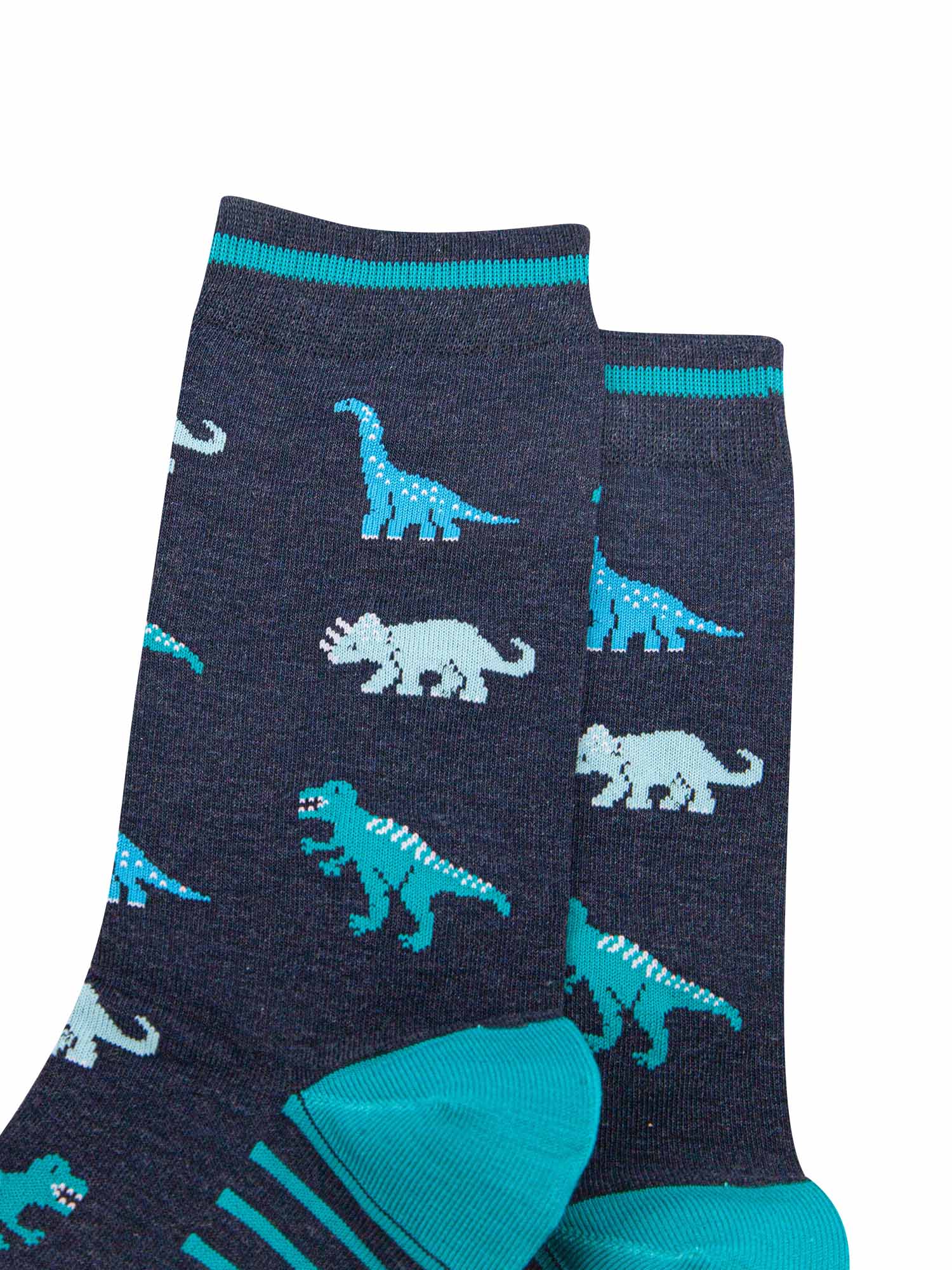 mens-bamboo-socks-navy-blue-dinosaurs-close-up-blue-dinos-trex-brontosaurus-triceratops