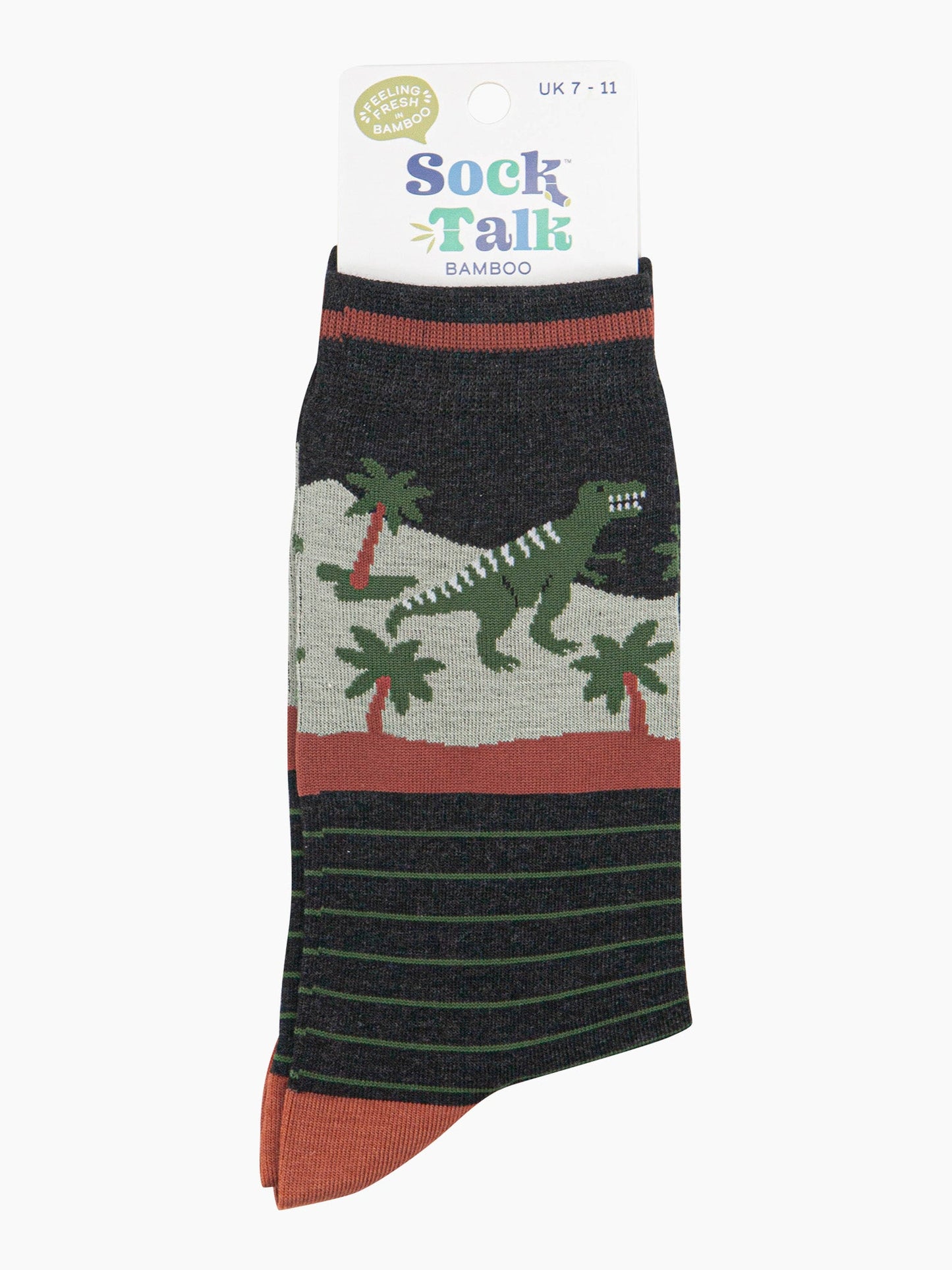 mens-bamboo-socks-black-green-t-rex-forest-in-sock-talk-packaging-uk-size-7-11