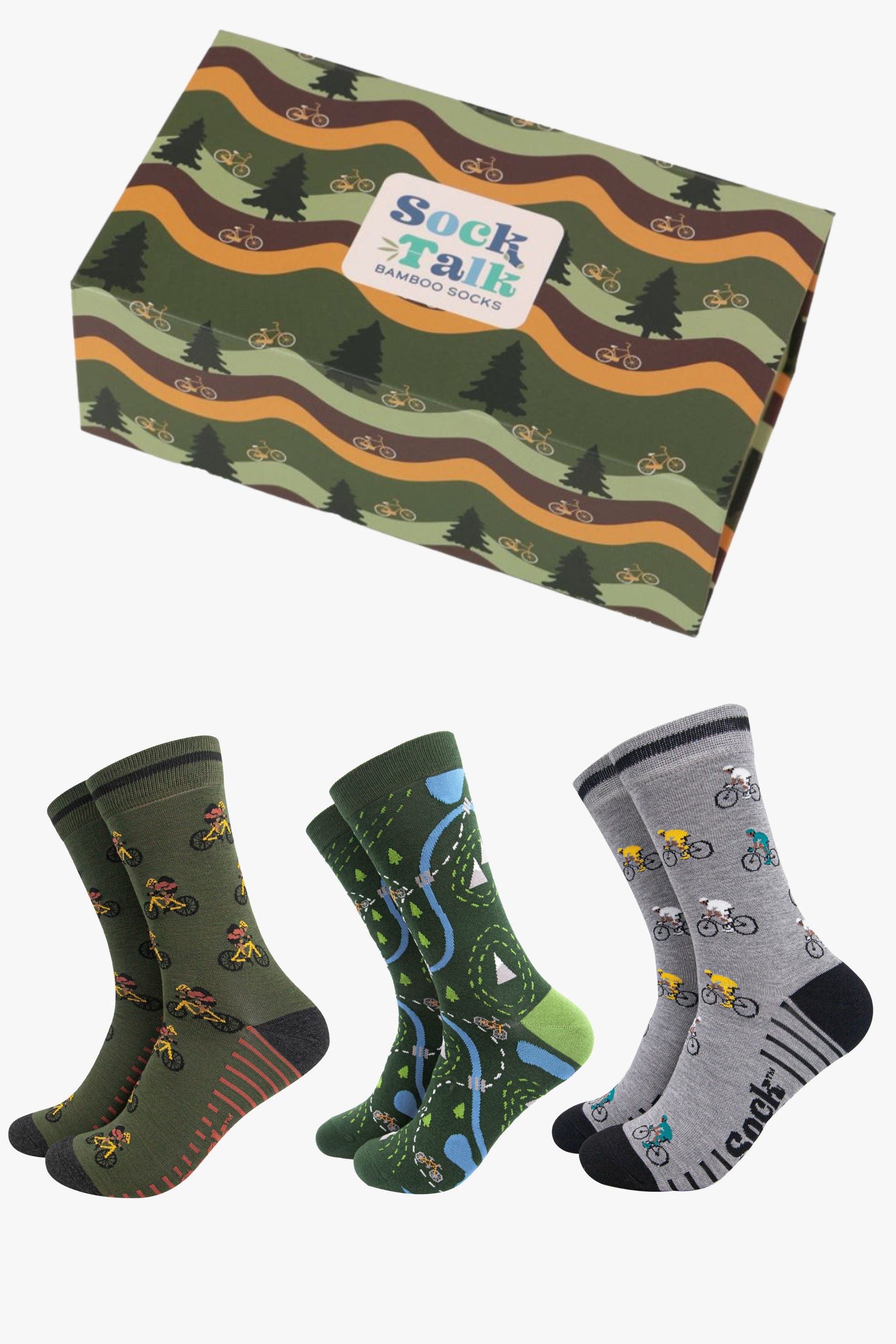 mens-socks-gift-box-green-mountain-bike