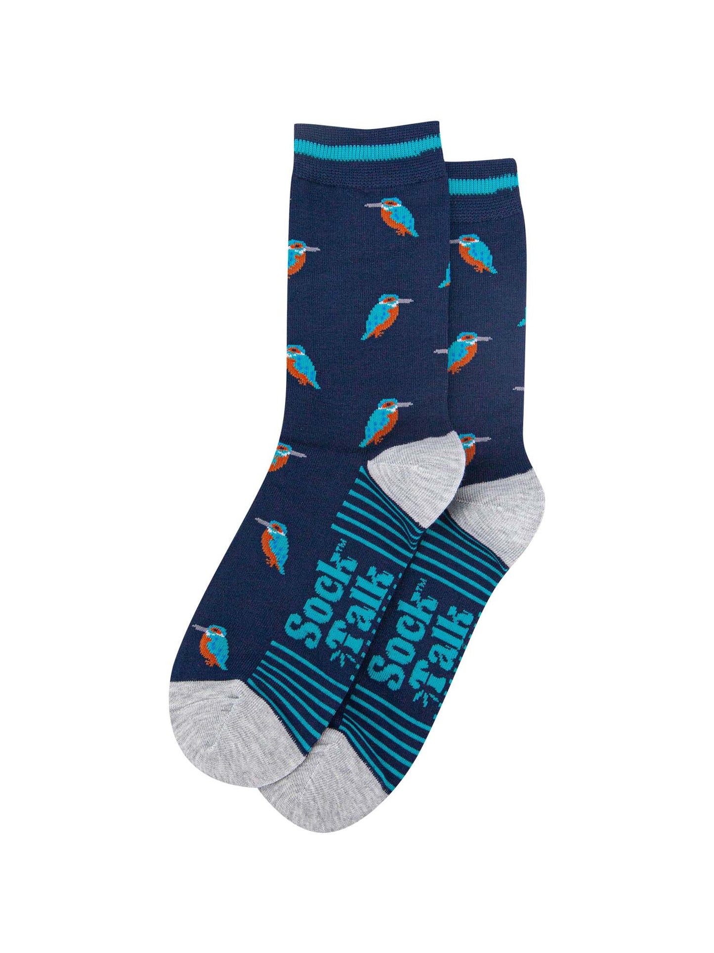 mens-bamboo-socks-navy-blue-light-grey-kingfishers-laying-flat