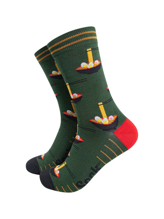 mens-bamboo-socks-khaki-black-ramen-noodles