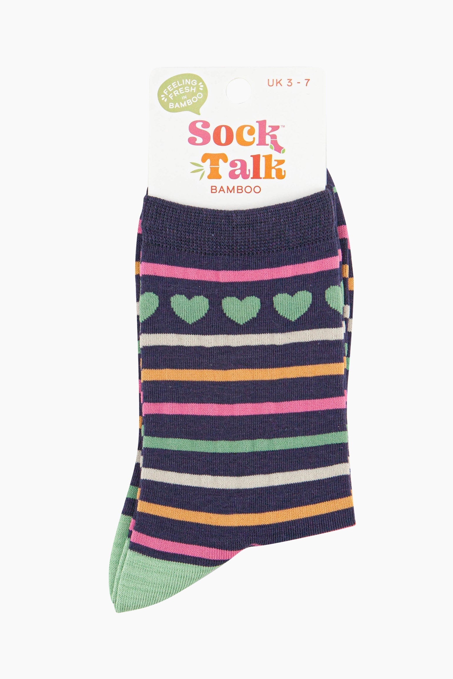 womens-bamboo-socks-navy-hearts-and-stripes-in-sock-talk-packaging-uk-size-3-7