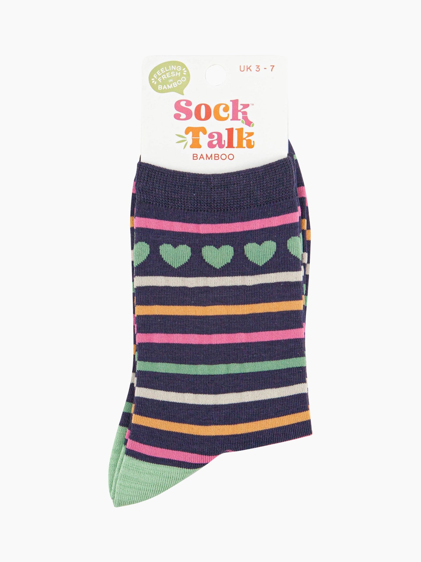 womens-bamboo-socks-navy-hearts-and-stripes-in-sock-talk-packaging-uk-size-3-7