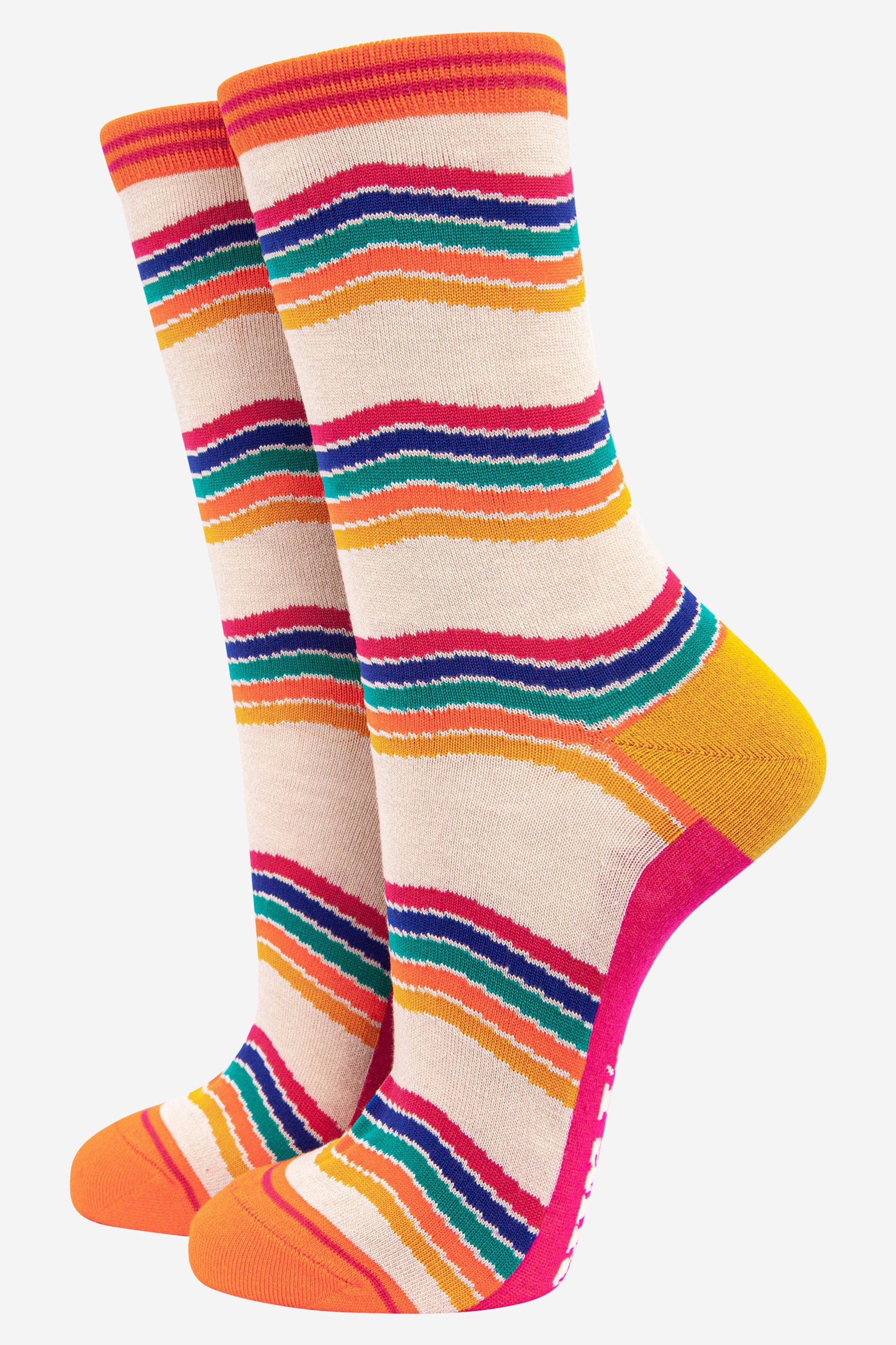 womens-socks-gift-box-cream-rainbow-stripes