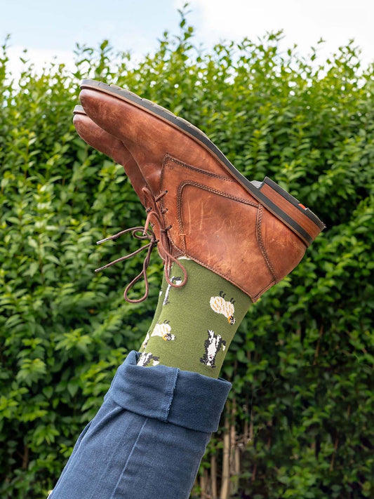 sheep-dog-print-bamboo-socks-in-green