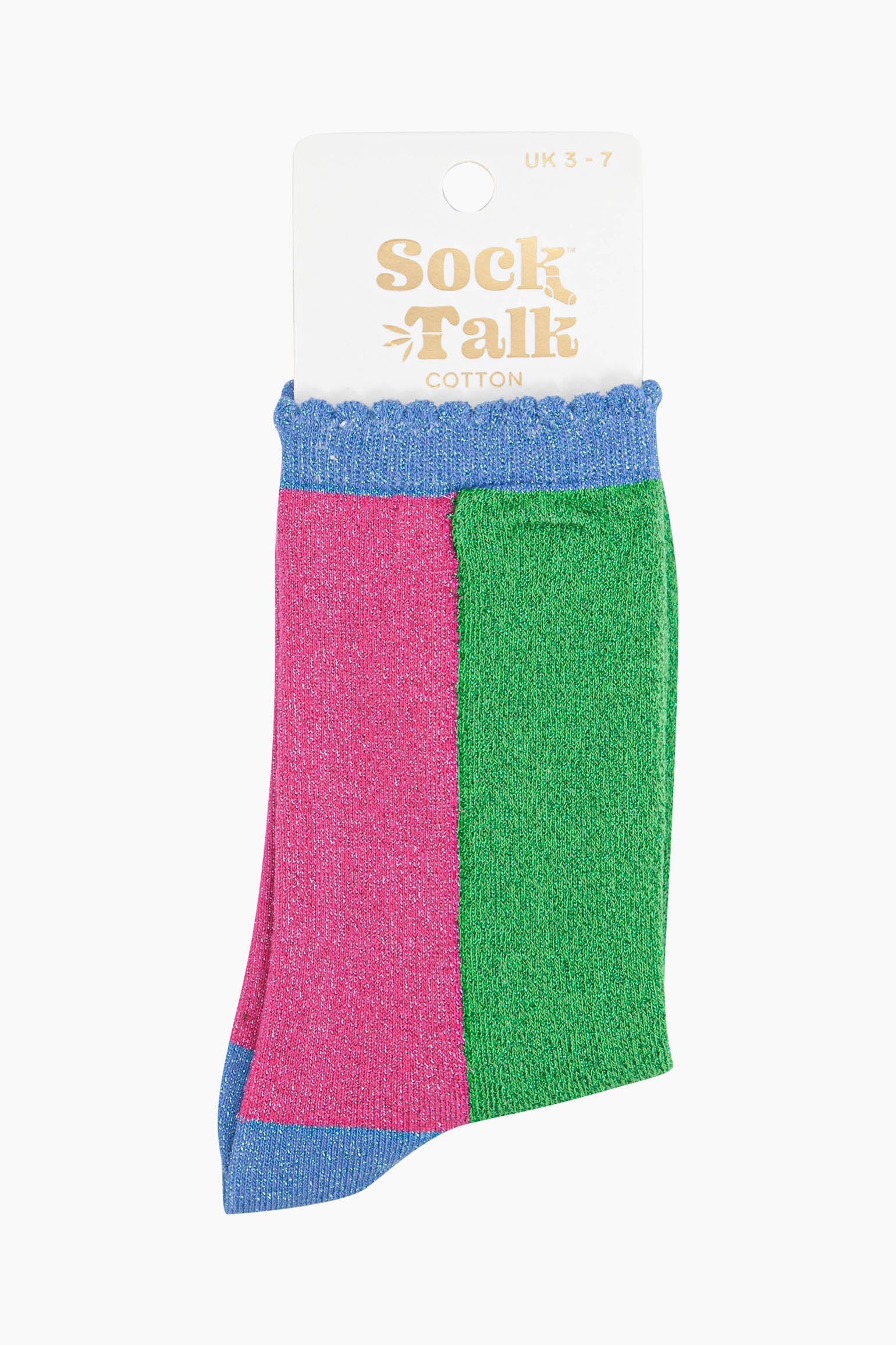 womens-glitter-socks-lime-hot-pink-colour-block-in-sock-talk-packaging-uk-size-3-7