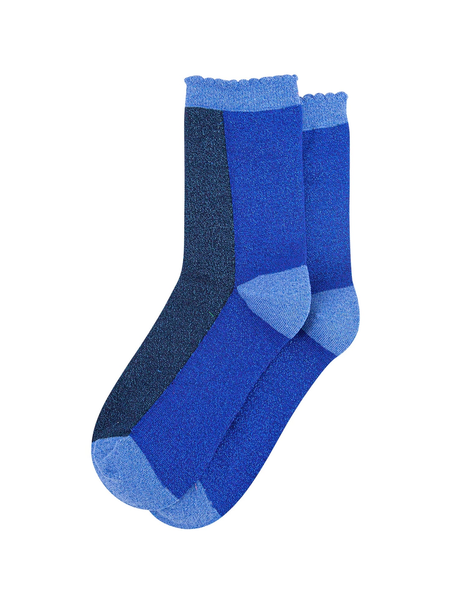 Colour-Block-Combed-Cotton-Glitter-Socks-in-Navy-Blue-Blue-flat-lay