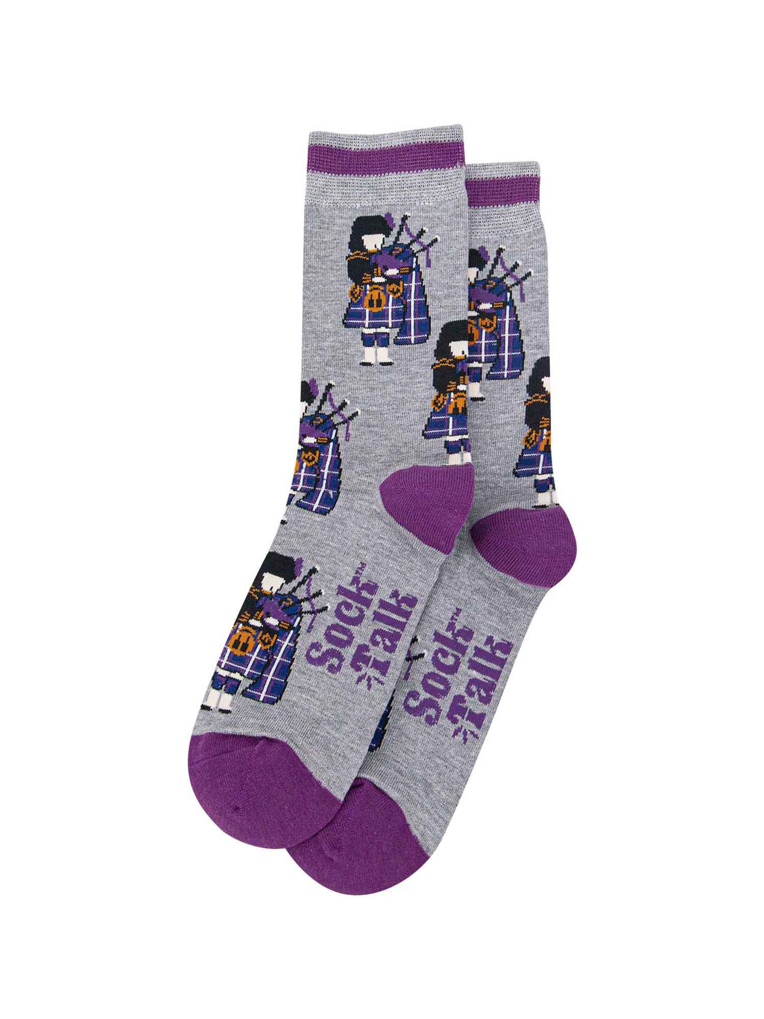mens-bamboo-socks-grey-marl-piper-laying-flat