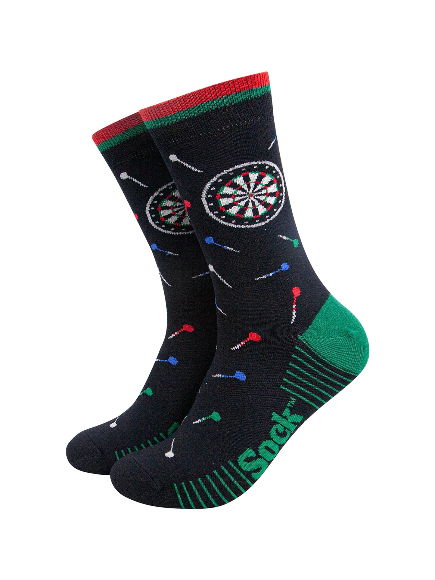 Darts-Bamboo-Socks-in-Black-Mannequin