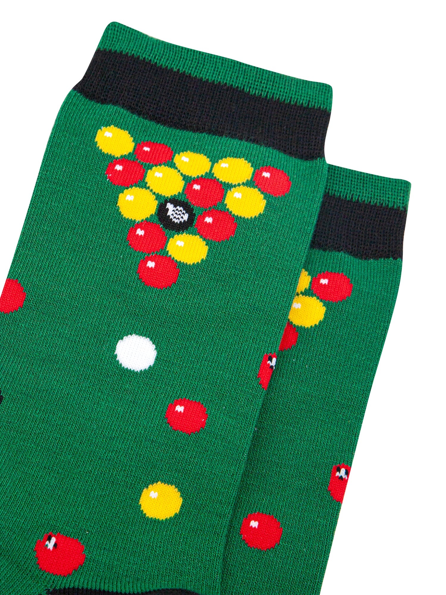 Pool-Table-Bamboo-Socks-in-Green-Closeup