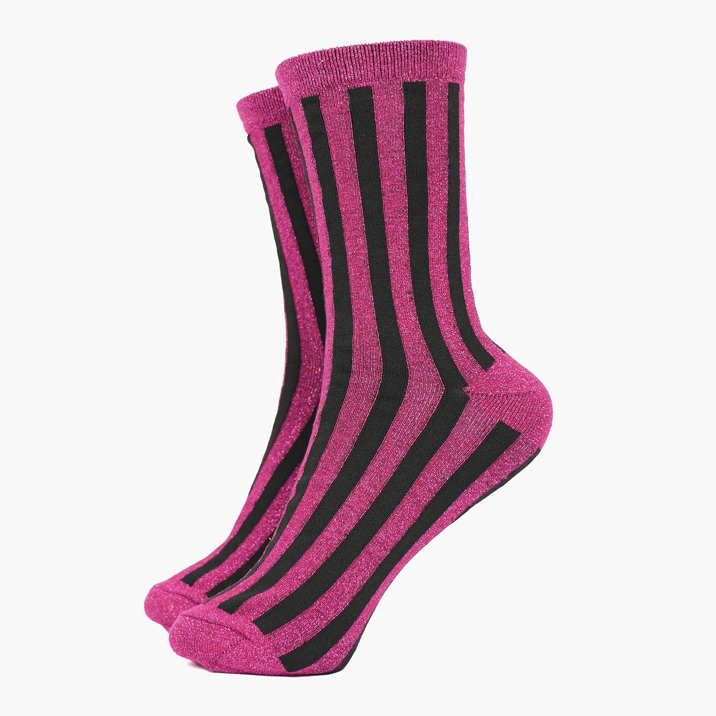 womens-berry-vertical-stripe-glitter-socks