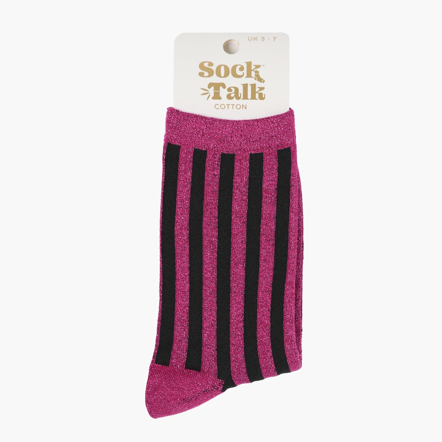 womens-berry-vertical-stripe-glitter-socks-in-sock-talk-packaging