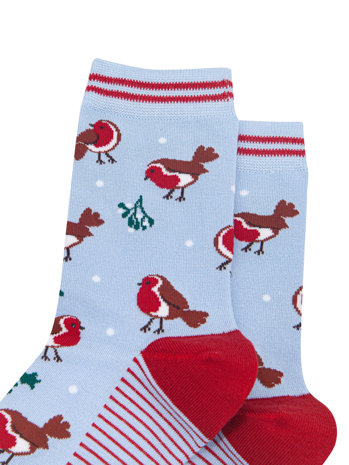 Robin-Women's-Bamboo-Socks-in-Icy-Blue-Close-Up