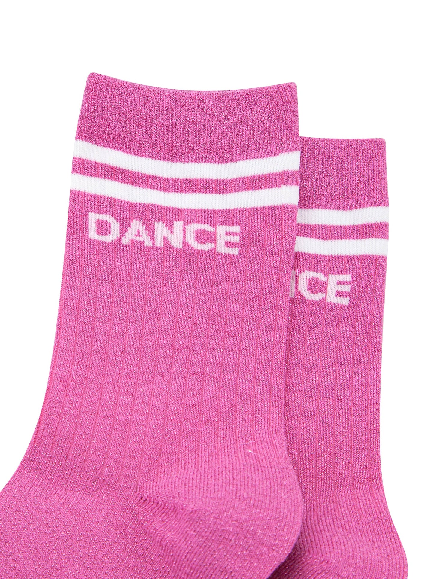 Dance-Combed-Cotton-Glitter-Socks-in-Hot-Pink-close-up