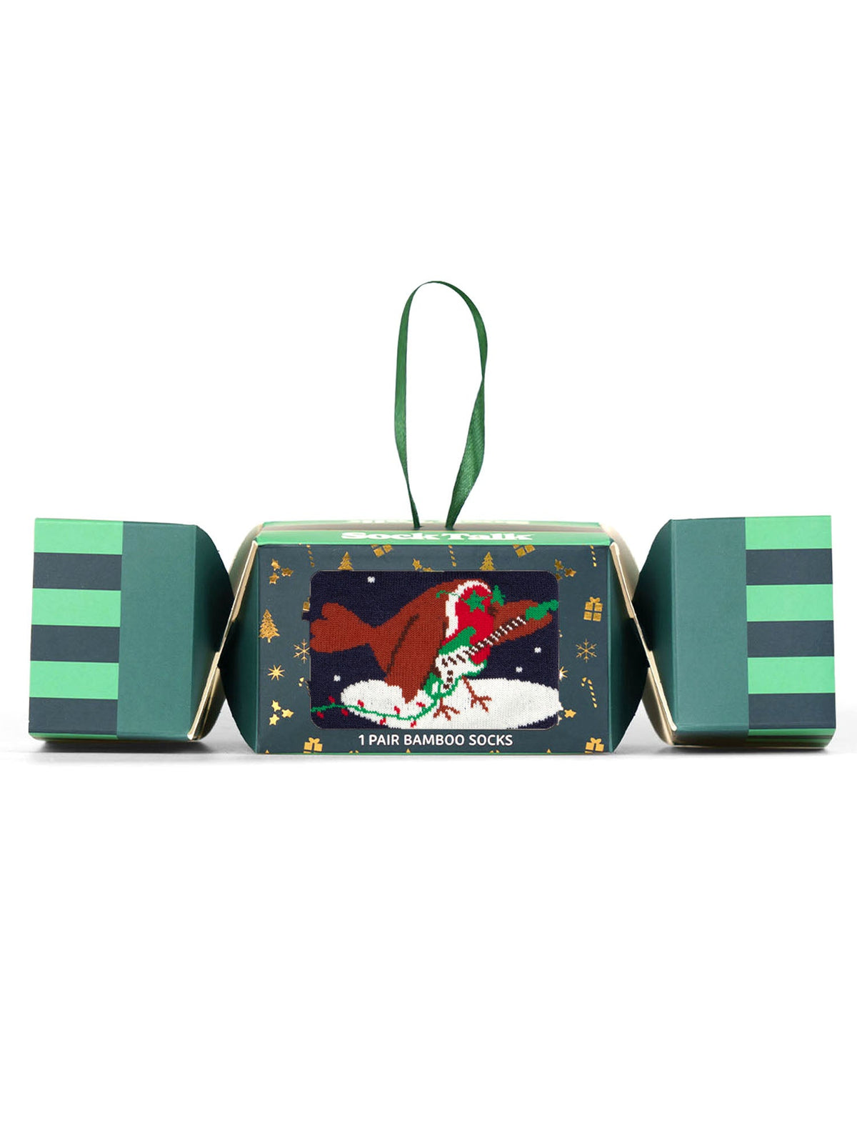 Rockin'-Robin-Bamboo-Crew-Socks-Christmas-Cracker-Gift-Box-in-Navy-Blue