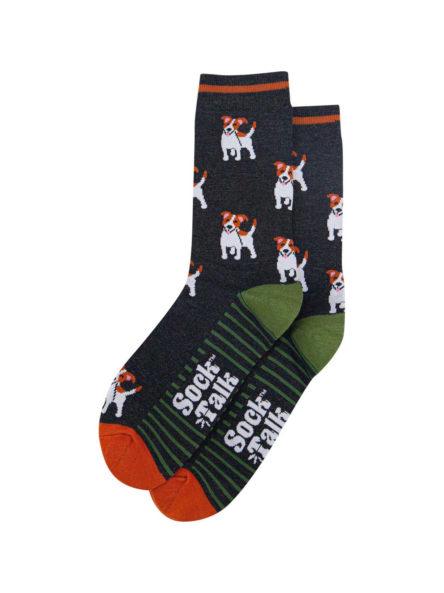 mens-bamboo-socks-black-jack-russell-dogs-laying-flat