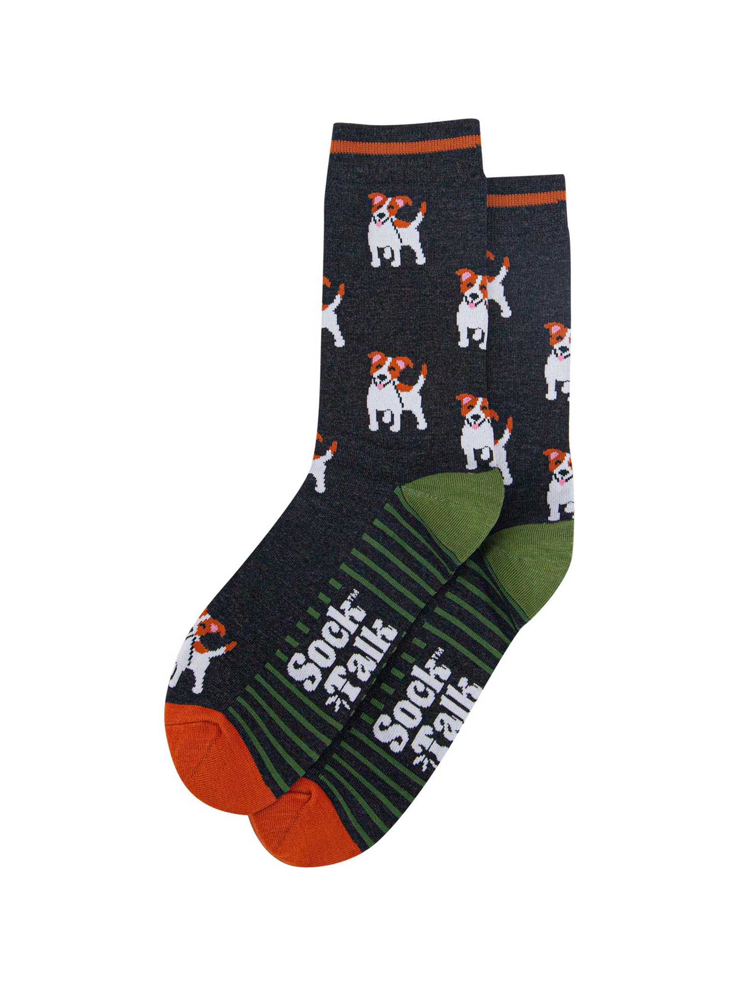 mens-bamboo-socks-black-jack-russell-dogs-laying-flat