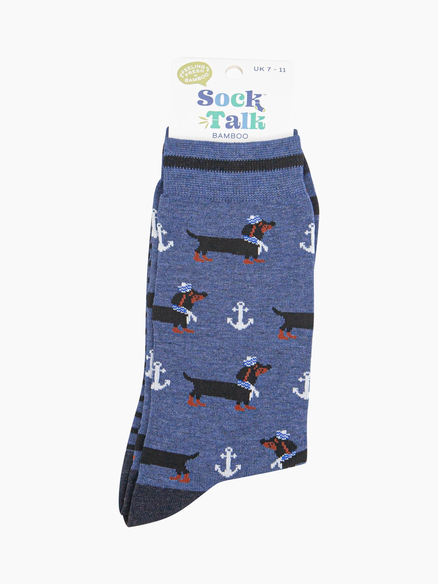 mens-bamboo-socks-denim-blue-sausage-dog-sailor-anchor-in-sock-talk-packaging-uk-size-7-11