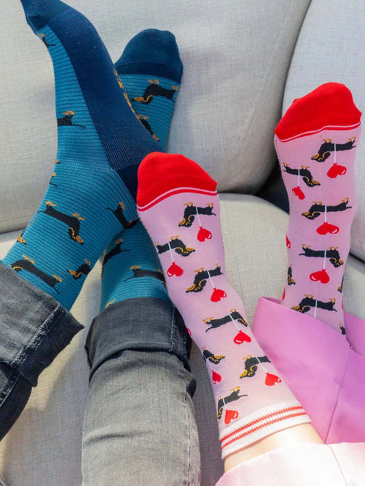 sausage-dog-heart-balloon-print-bamboo-socks-in-pink-blue-sausage-dog-bamboo-socks-in-blue