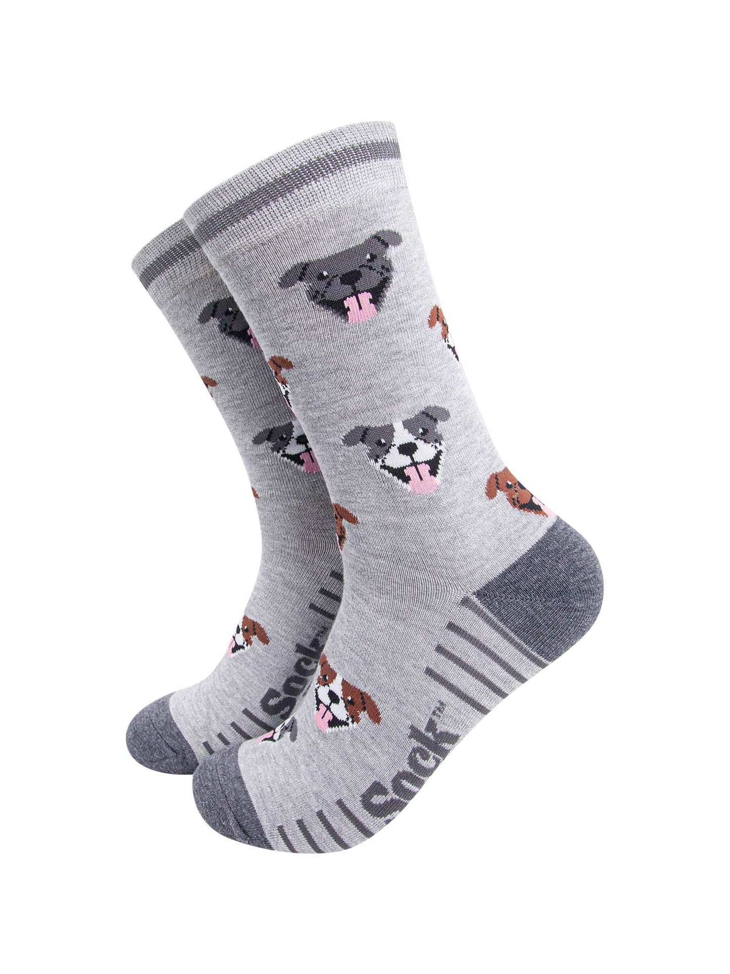 mens-bamboo-socks-grey-staffy-bull-terrier-pattern-staffordshire-bulldog-faces