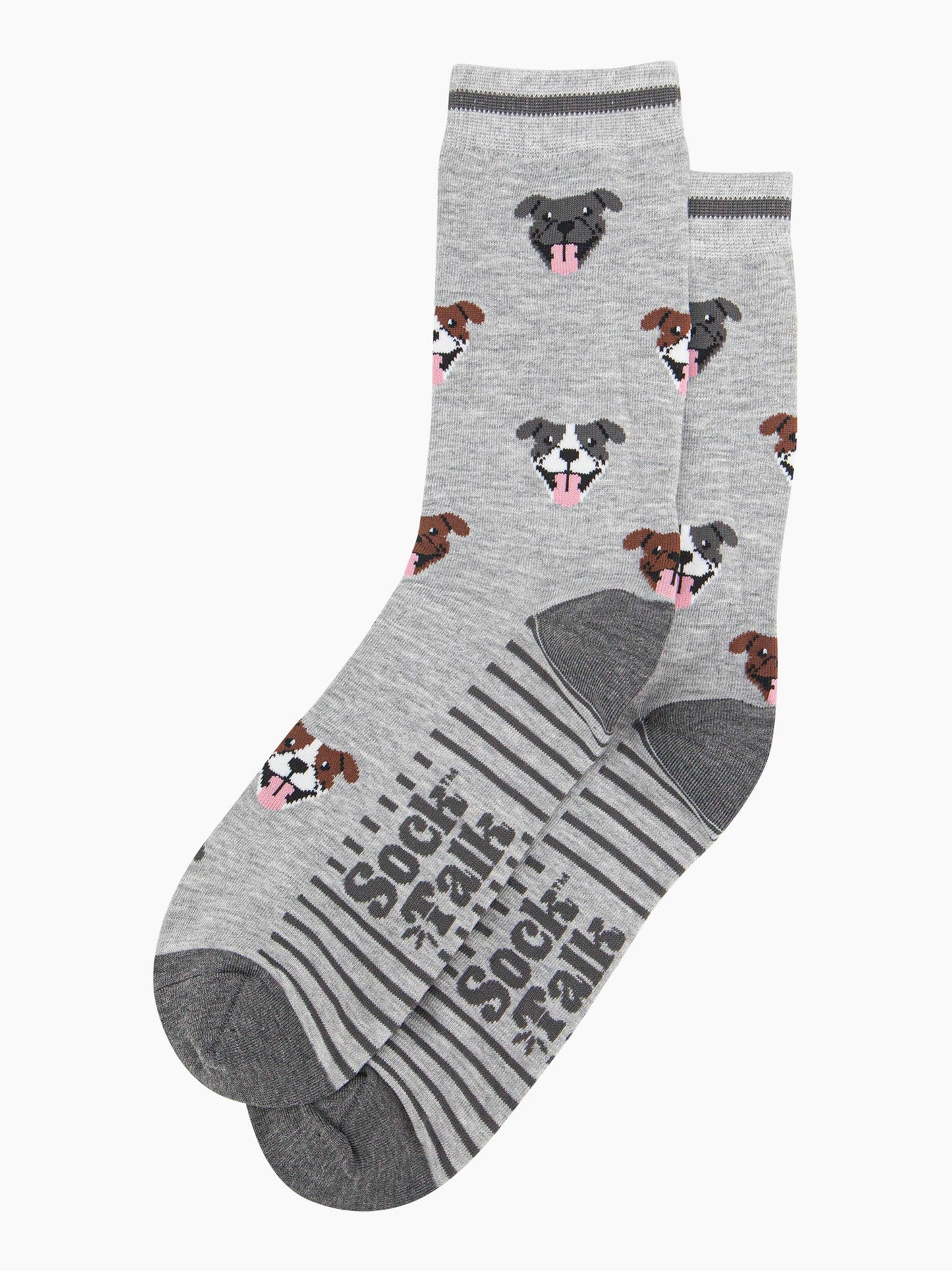 mens-bamboo-socks-grey-staffy-bull-terrier-laying-flat-dog-pattern-repeats