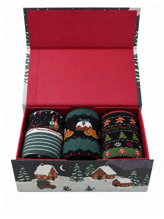 mens-socks-gift-box-black-christmas-food-xmas