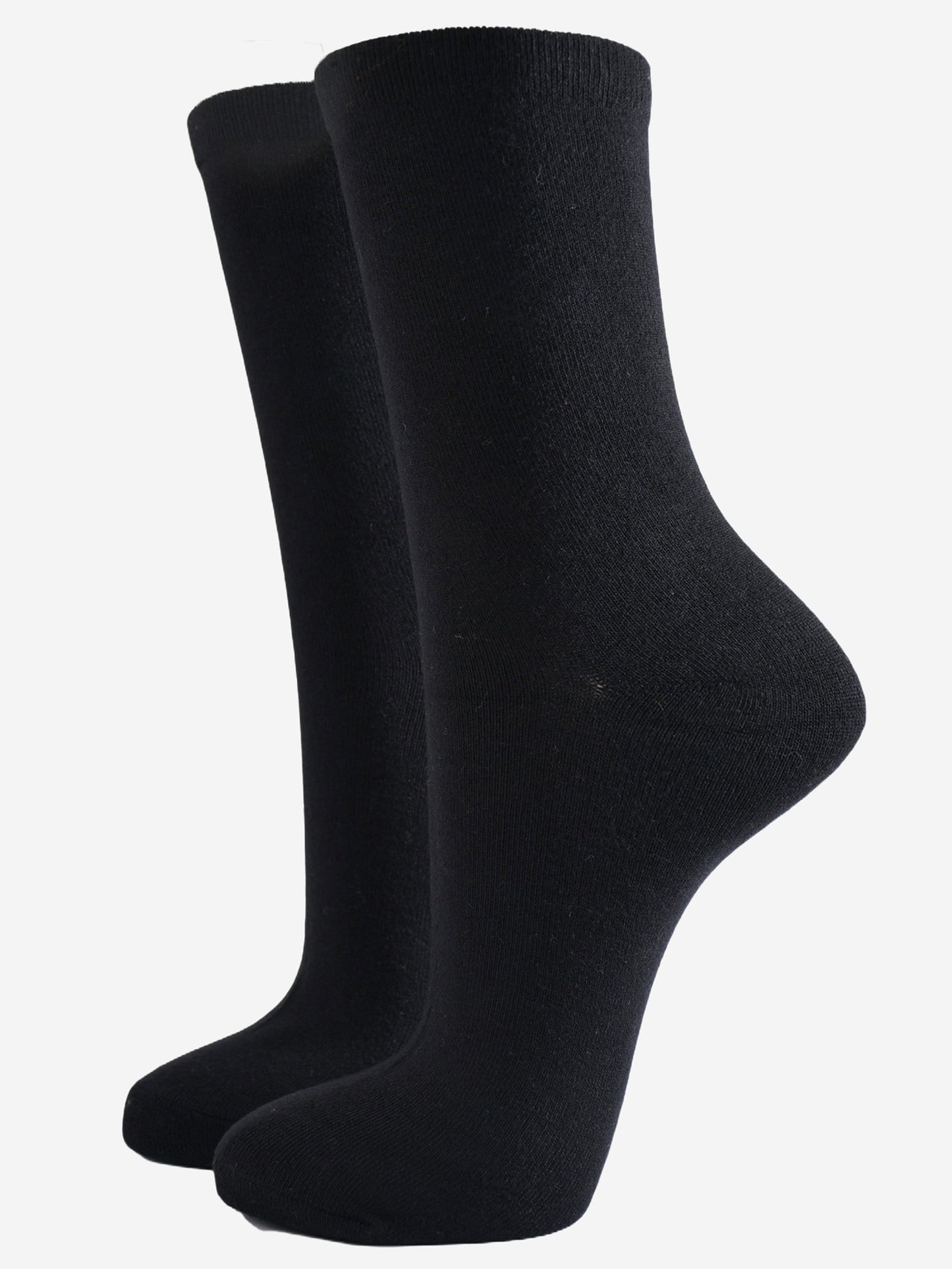 Women's Bamboo Socks - Black