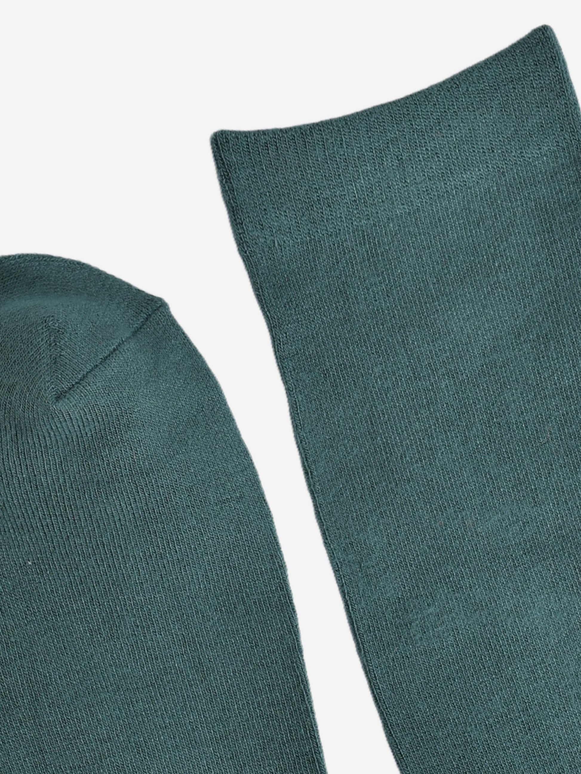 close up of the toe and cuff of the socks, they are the same colour as the body of the socks