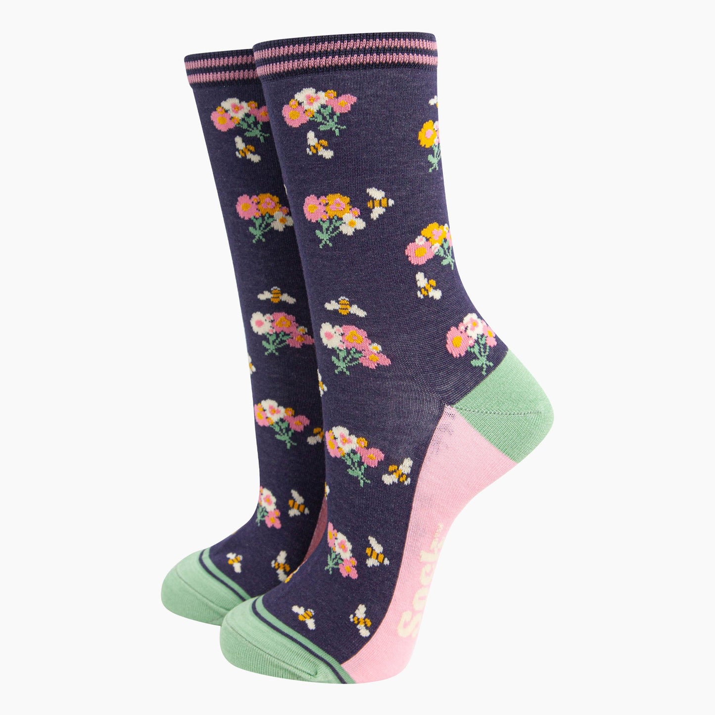 womens-socks-gift-box-multi-floral-navy-floral-posies